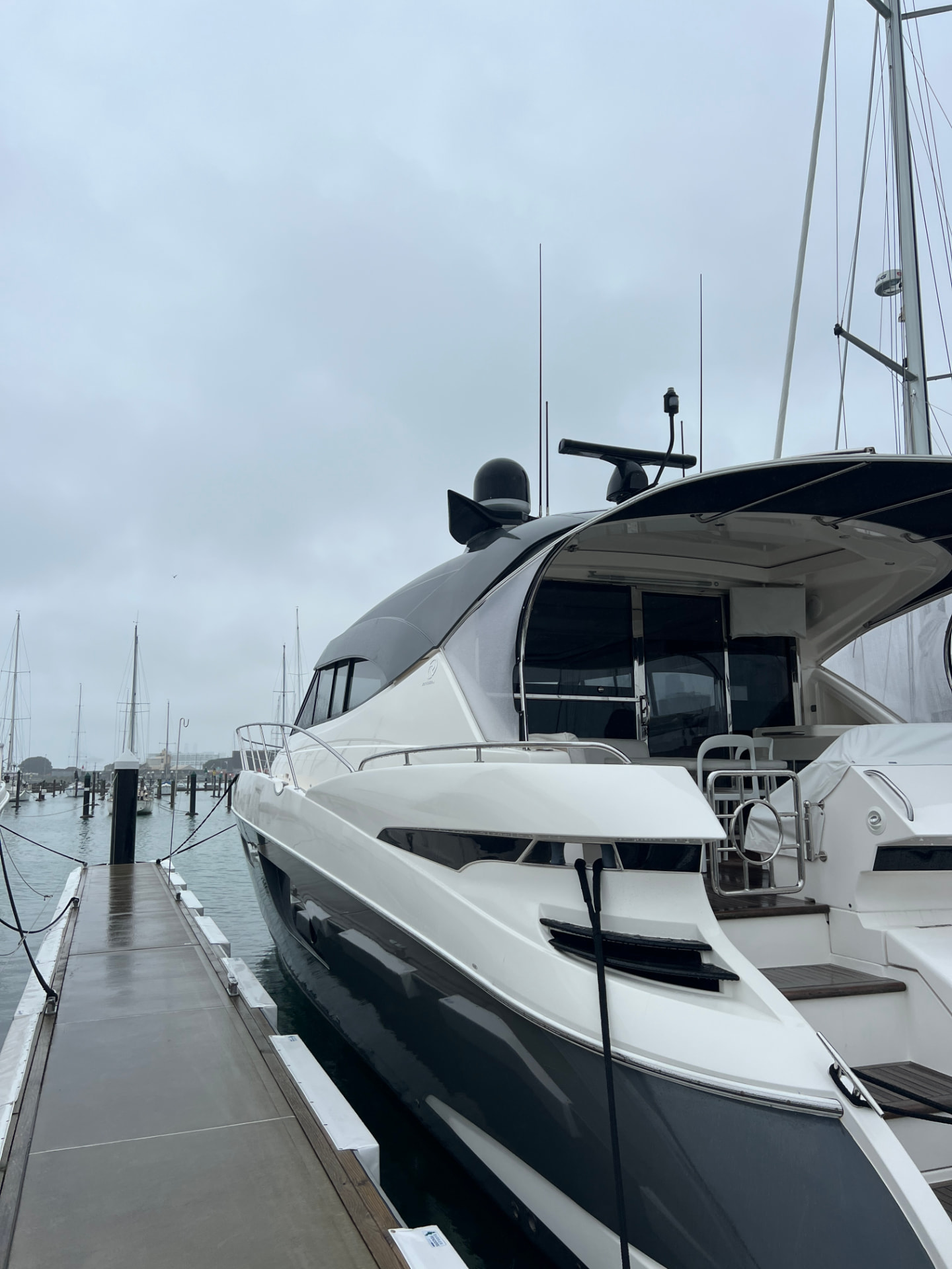 A clean boat, ready when you are.